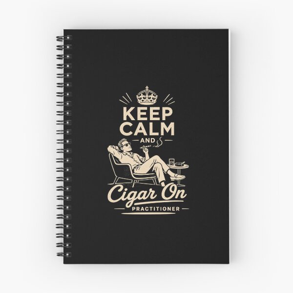 Item preview, Keep calm and cigar on designed and sold by Peerless-Prime.