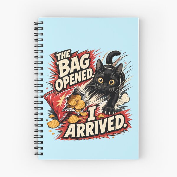 Item preview, Funny Black Cat Potato Chip Thief designed and sold by Gentlestate.