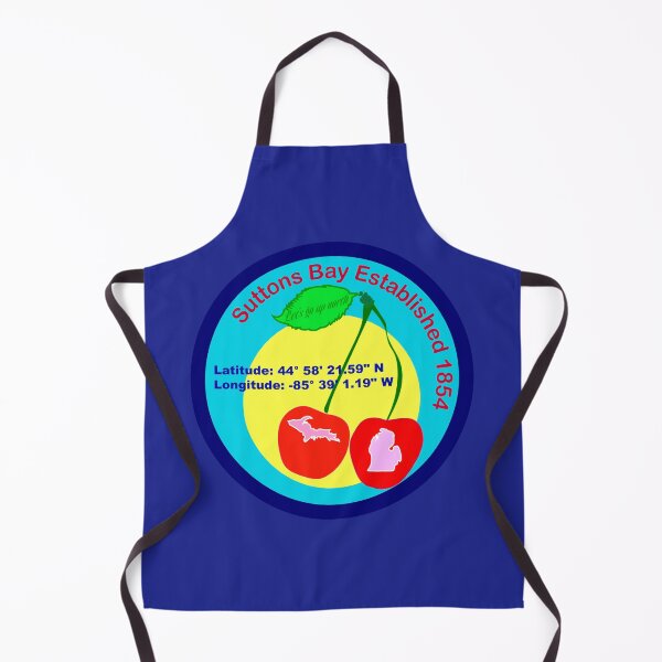 Item preview, Suttons Bay Established 1854 | Original Michigan Artwork designed and sold by FreshWaterWares.