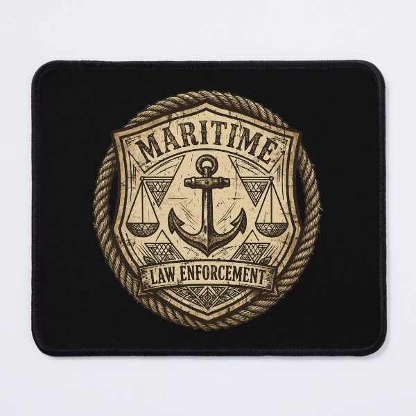Item preview, Maritime Law Enforcement Vintage Badge | Coast Guard Service Design designed and sold by Coasties.