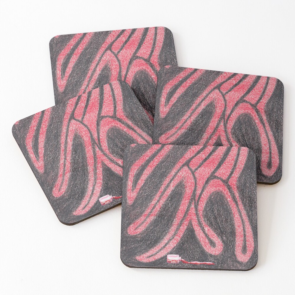 Item preview, Coasters (Set of 4) designed and sold by A-P-Ink.