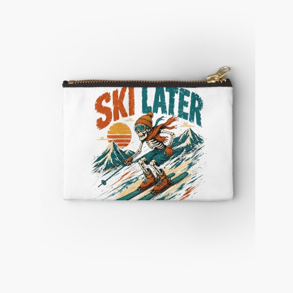 Item preview, Ski Later Skiing Winter Sport Skier Fan designed and sold by SkeletonsDanger.