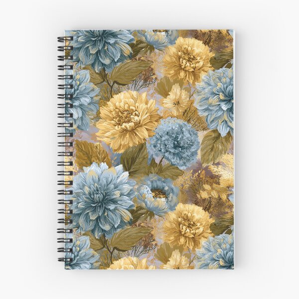 Item preview, Lush Dahlias Texture  - Flower Garden Pattern  - Baptism Gifts designed and sold by RoyalStarsPatts.