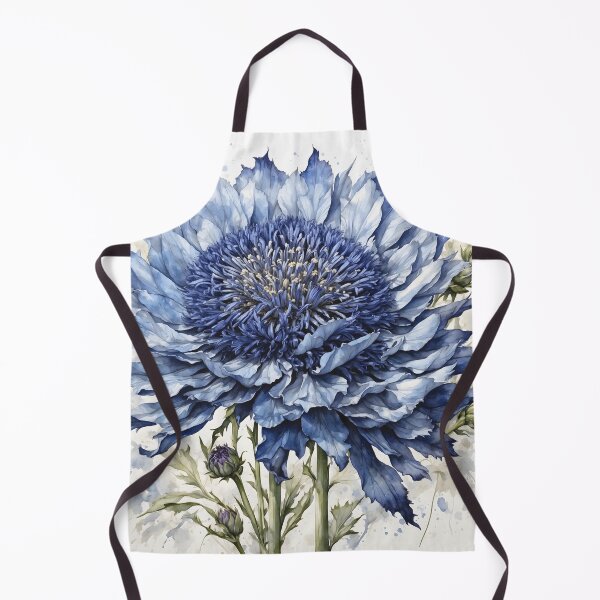 Item preview, Cornflower Watercolor Painting designed and sold by RawNaturePrints.
