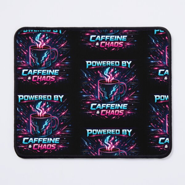 Item preview, Coffee and chaos cyberpunk designed and sold by Novane-Design.