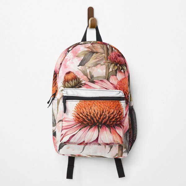 Item preview, Echinacea Flower Watercolor Painting designed and sold by RawNaturePrints.