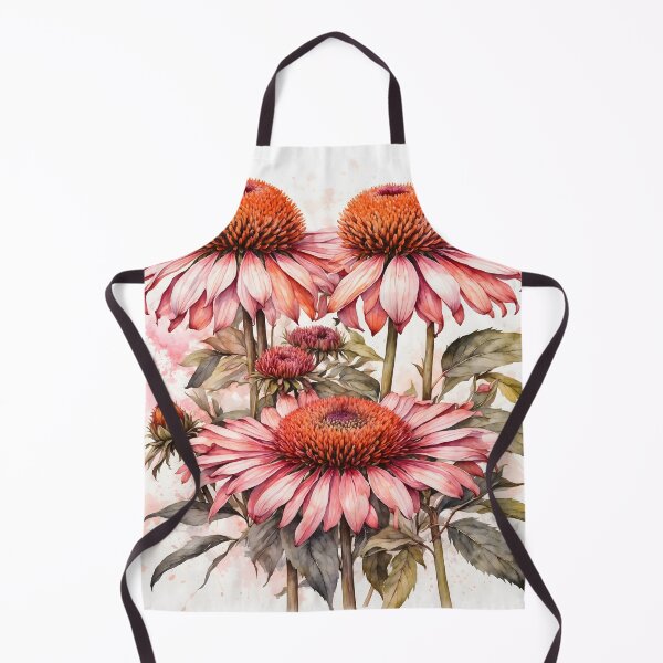 Item preview, Echinacea Flower Watercolor Painting designed and sold by RawNaturePrints.