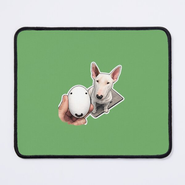 Item preview, Egg Twin Bull Terrier - Sticker designed and sold by CROFTARTS.