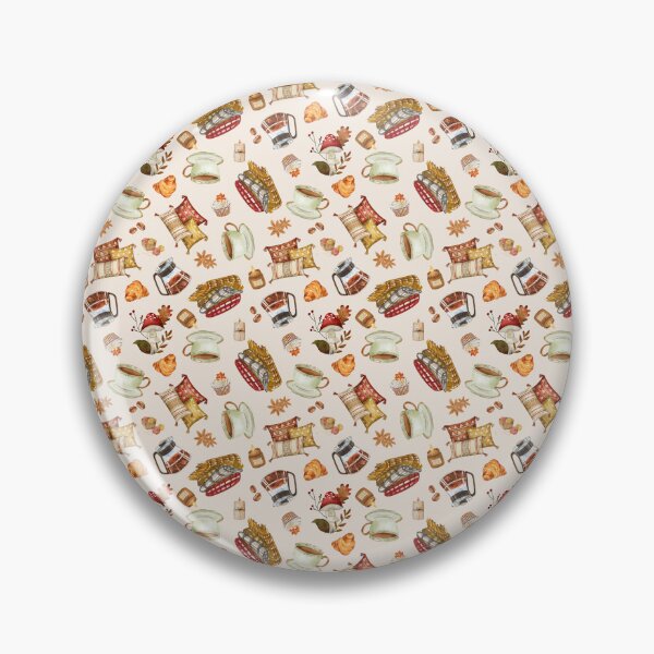 Item preview, Cozy Autumn Coffee Pastry Aesthetic Artwork designed and sold by Chromaovo.