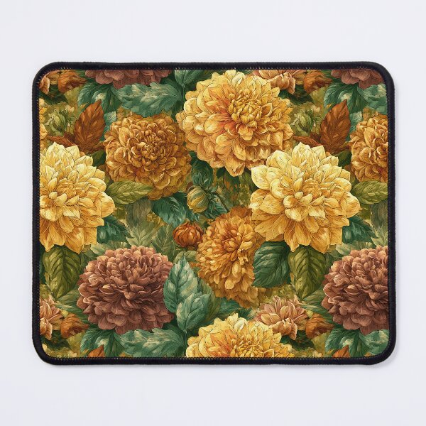 Item preview, Fresh Dahlias Flower - Hawaiian Flower Pattern - Best Friend Gifts designed and sold by RoyalStarsPatts.
