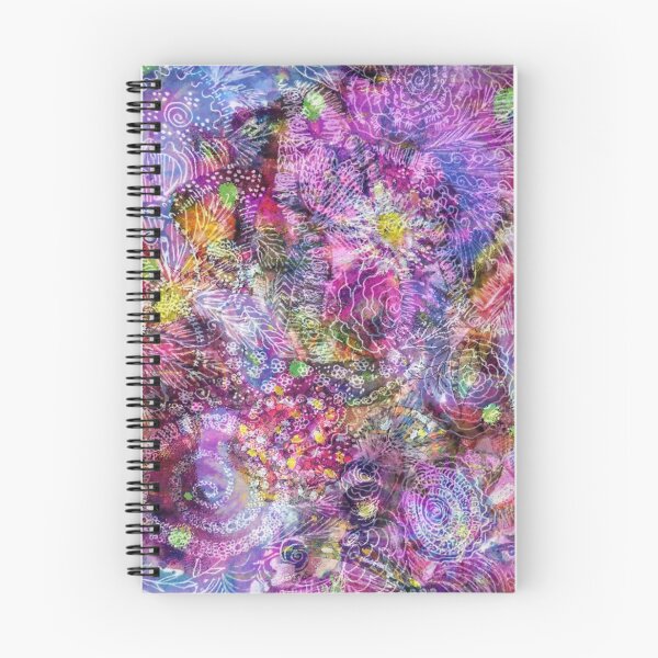 Item preview, Mixed Media Abstract Doodle Garden designed and sold by Kimberly Sells Studio.