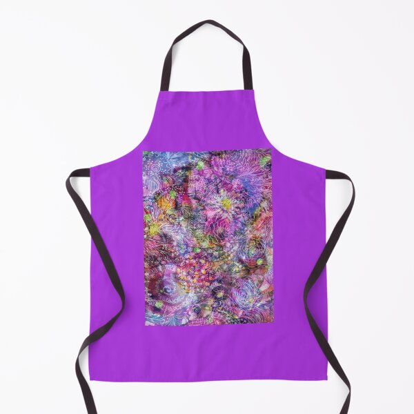 Item preview, Mixed Media Abstract Doodle Garden designed and sold by Kimberly Sells Studio.