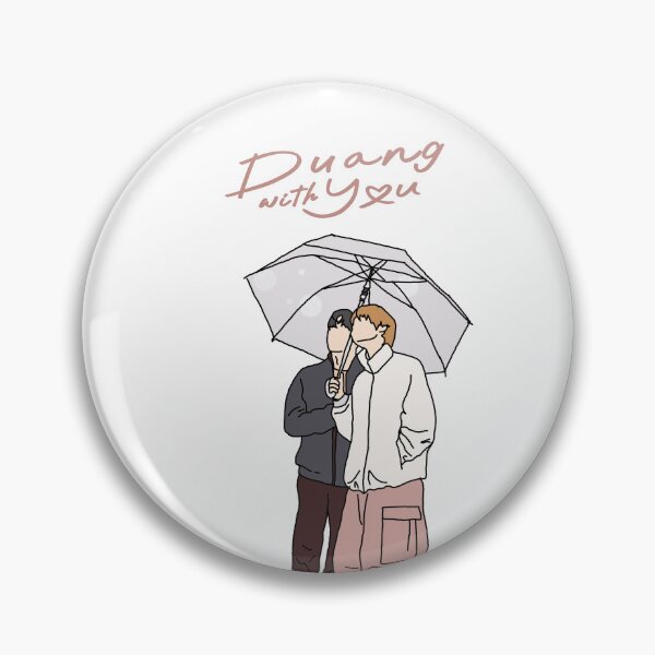 Item preview, Duang With You umbrella, Thai BL drama, TeeTeepor couple fanart designed and sold by LUVUBL.