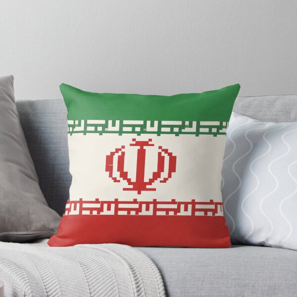 Item preview, Iran Flag (Pixel Art) designed and sold by HarTee.
