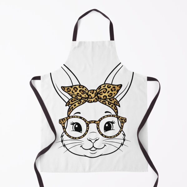 Item preview, Cute Bunny With Leopard Print Glasses And Bow Easter designed and sold by raedattia.