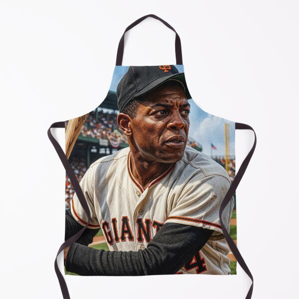 Item preview, Willie Mays Say Hey Kid Baseball Portrait designed and sold by Home Decor Art.