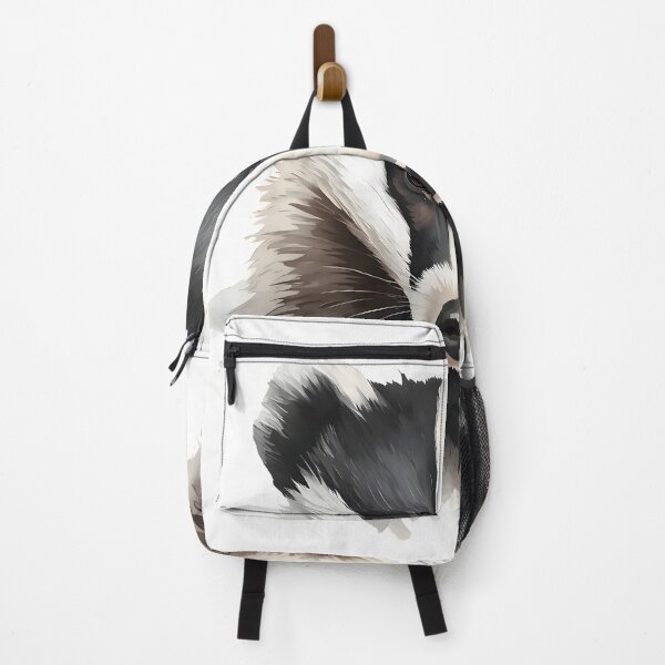 Item preview, Badger Watercolor Painting designed and sold by RawNaturePrints.