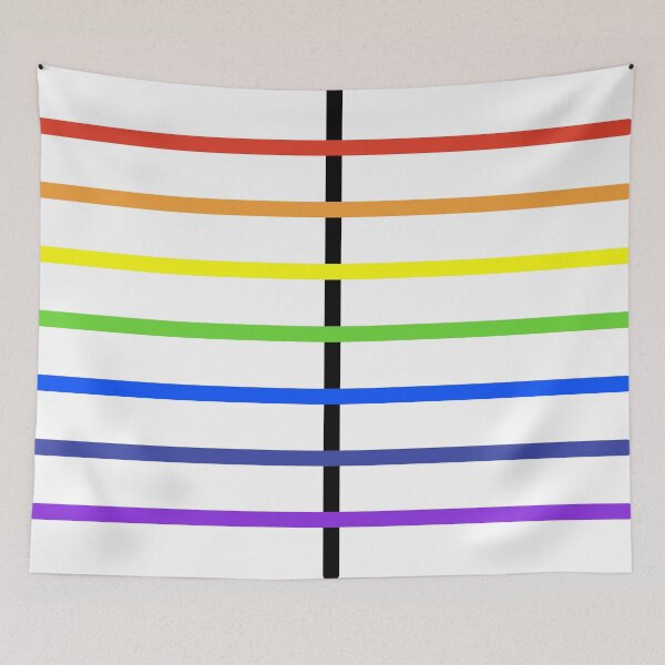 Item preview, Rainbow Horizontal Lines designed and sold by HarTee.