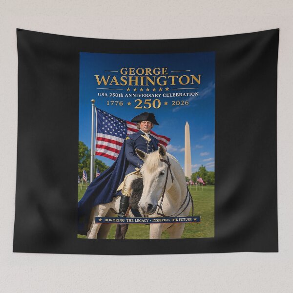 Item preview, GEORGE WASHINGTON - USA 250th ANNIVERSARY CELEBRATION - 1776 to 2026  designed and sold by DBM Photo Art 1.