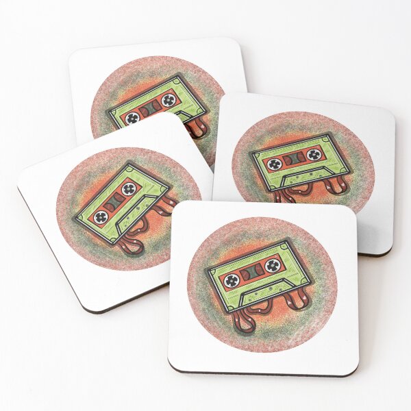 Item preview, 80s music Nostalgia cassette illustration  designed and sold by TAWN ILLUSTRATIONS.