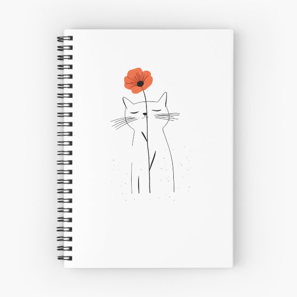 Item preview, Minimalist Cat Flower designed and sold by TomTeee15.