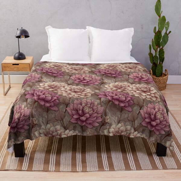 Item preview, Elegant Dahlias Texture - Botanical Garden Pattern - Best Gifts For Mom designed and sold by RoyalStarsPatts.