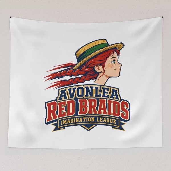 Item preview, Anne of Green Gables – Avonlea Red Braids League designed and sold by Fenay Designs.