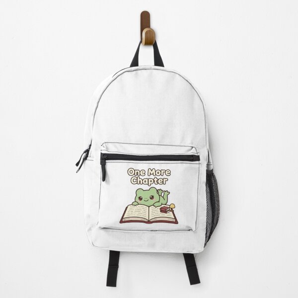 Item preview, One More Chapter Cute Reading Frog | Teeny Quities designed and sold by Teeny Quities.
