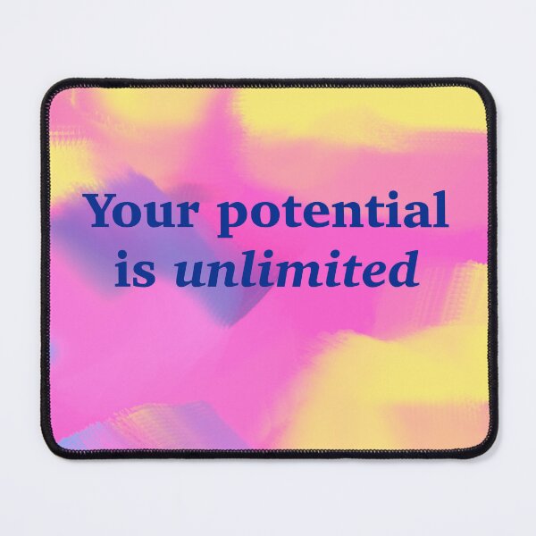 Item preview, Your potential is unlimited designed and sold by diamondqueenmindset.