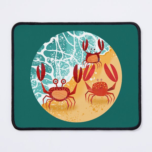 Item preview, Crabs on Sunny Beach designed and sold by Andrew Hitchen.