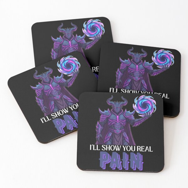 Item preview, I’ll Show You Real Pain Fantasy Retro Demon Art designed and sold by RamjoVerse.