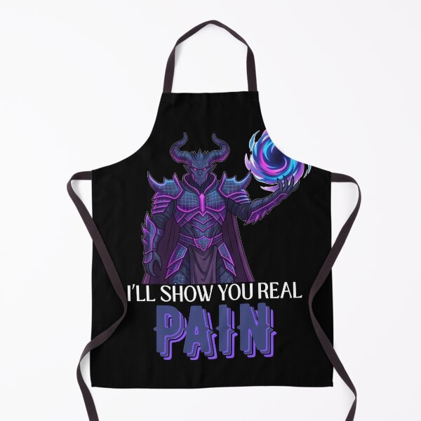 Item preview, I’ll Show You Real Pain Fantasy Retro Demon Art designed and sold by RamjoVerse.