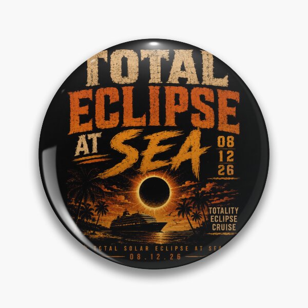 Item preview, Total Eclipse At Sea 2026 Solar Eclipse Cruise Chaser designed and sold by HumansStuck12.