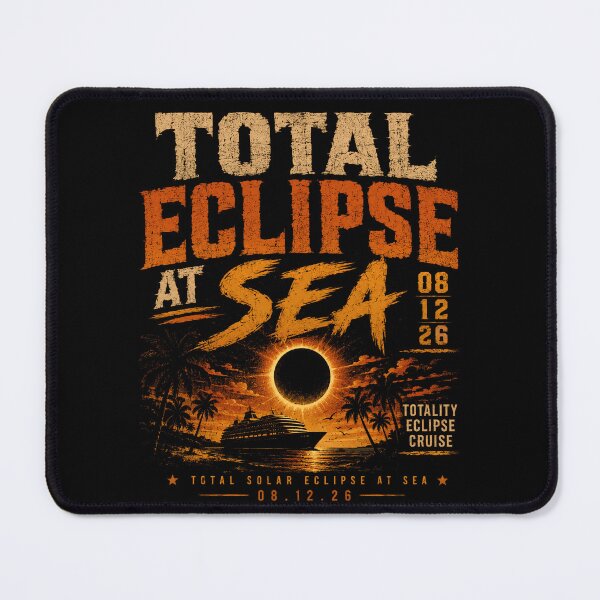 Item preview, Total Eclipse At Sea 2026 Solar Eclipse Cruise Chaser designed and sold by HumansStuck12.