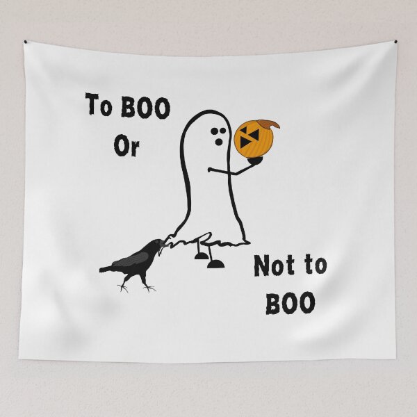 Item preview, To Boo or Not to Boo designed and sold by Feral Vibes.