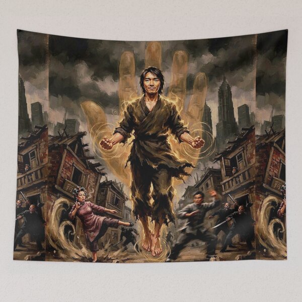 Item preview, Kung Fu Hustle Fine Art Tribute designed and sold by Art's Diner.