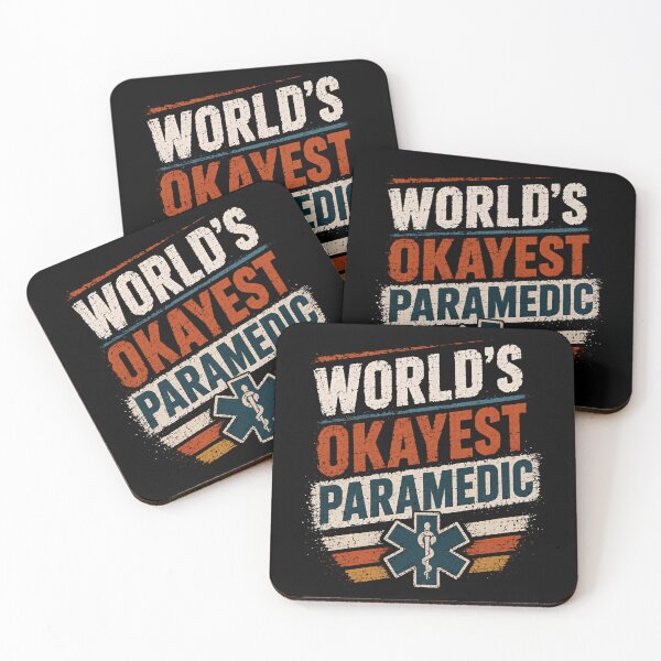 Item preview, World's Okayest Paramedic Emergency Medical Services First Responder designed and sold by HumansStuck12.