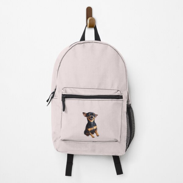 Item preview, Tiny Dog Big Smile – Funny Chihuahua Sticker designed and sold by CROFTARTS.