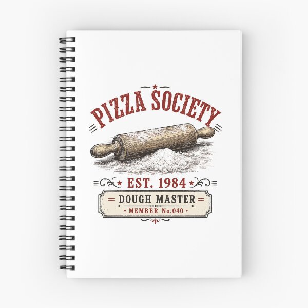 Item preview, Pizza Society | Rolling Pin | Baking Gift designed and sold by Mikoff04-arts.
