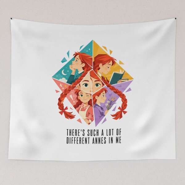Item preview, Anne of Green Gables – A Kaleidoscope of Annes designed and sold by Fenay Designs.