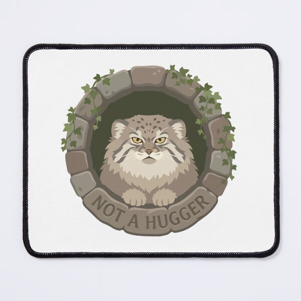 Item preview, Not A Hugger Pallas Cat Rustic Stone Window designed and sold by Arc2020.