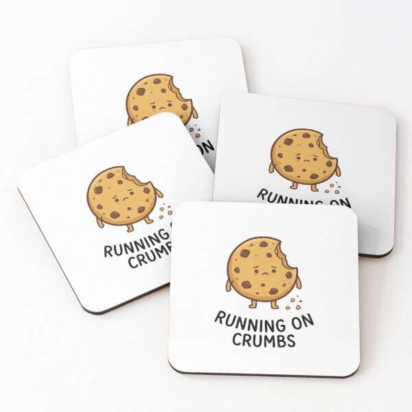 Item preview, Running on Crumbs Tired Cookie designed and sold by GoofyShopp.