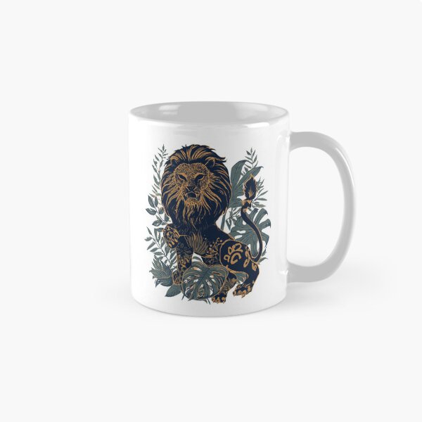 Aperçu de l'œuvre Lion créée et vendue par whatthefoxsays.