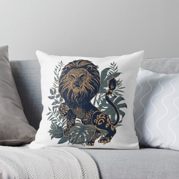Aperçu de l'œuvre Lion créée et vendue par whatthefoxsays.