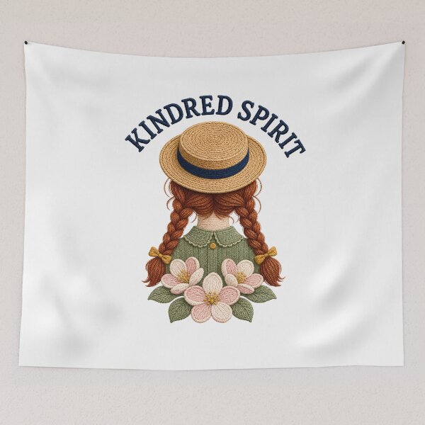 Item preview, Anne of Green Gables – Embroidered Kindred Spirit designed and sold by Fenay Designs.