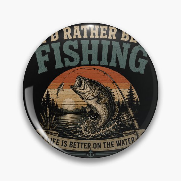 Item preview, I'd Rather Be Fishing designed and sold by RetroPlus.