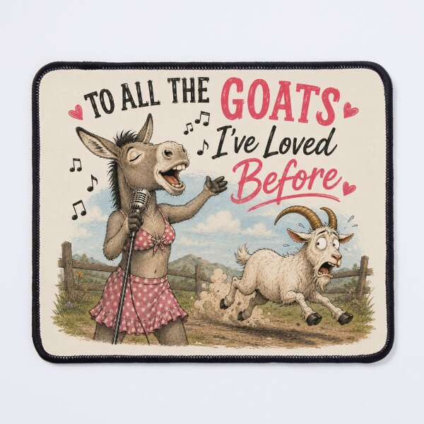 Item preview, To all the goats designed and sold by DonkeysinBras.