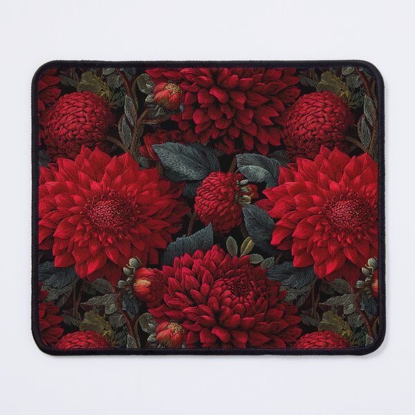 Item preview, Bold Dahlias Texture  - Retro Flower Floral  - Birthday Gifts For Girlfriend designed and sold by RoyalStarsPatts.