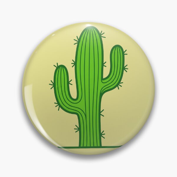 Item preview, Saguaro Cactus Art Print – Bold Green Desert Illustration designed and sold by Kis-Shop.