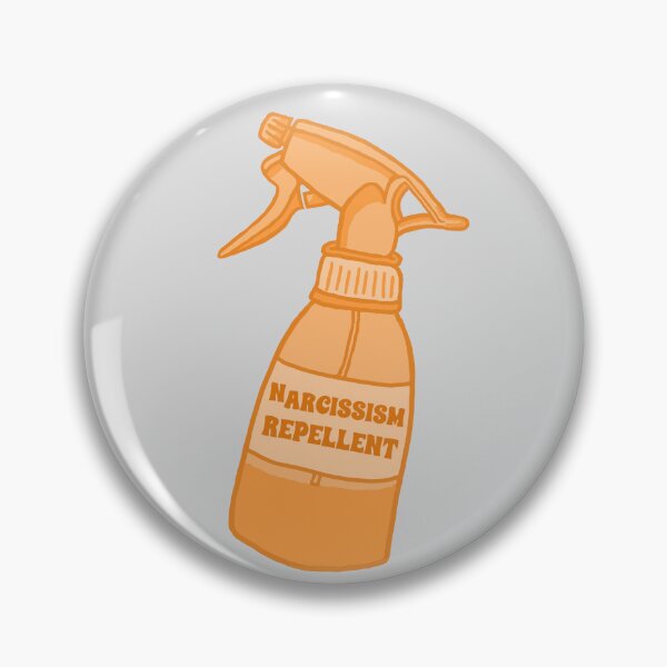 Item preview, Narcissism Repellent Spray Bottle Sassy Humor designed and sold by CamilasPrints.